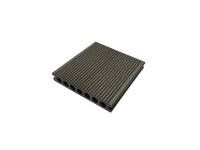 Rutschfeste Wasserdichte WPC-Terrassendielen 3D-Geprägte Graubraune Holzmaserung Verbundbodenbelag für Fitness-Studio Küche Innenbereich