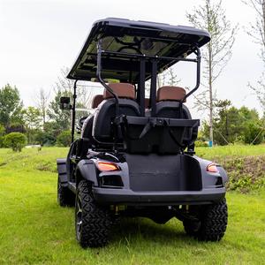 عربة جولف كهربائية رباعية الدفع بأربعة مقاعد (2+2) للطرق الوعرة، مبيعات المصنع - Product Image 2