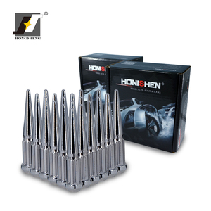 M14 Long Spiked 7 Spline <strong>Lug</strong> <strong>Nut</strong> - Product Image 3