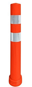 Yüksek kaliteli trafik bariyeri PU/PE/EVA uyarı baba/Post siyah veya özel renk 50-107cm yükseklik evren marka - Product Image 5