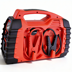 Booster <span class=keywords><strong>de</strong></span> batterie compact et léger 6 en 1 avec pompe à air, conçu pour les voyages, le camping et les situations d'urgence en véhicule isolé - Product Image 4