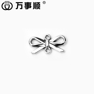 Coréen Rétro Arc DIY Argent Papillon Bracelet et Collier Bijoux Accessoires Hot ** Cheveux Version Mode Pendentifs et Charmes - Product Image 4