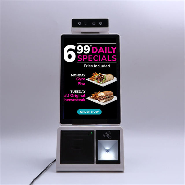 10.1/11.6/15.6inch Self Service Selling Kiosk Shopping All One Card Reader QR Code Scanner SDK Android/Linux/Windows Floor