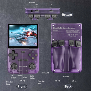 Nuevo K36 3,5 pulgadas HD 64GB 16000 + Juegos IPS Consola de videojuegos de mano Consola de juegos <span class=keywords><strong>retro</strong></span> portátil clásica K36 - Product Image 4