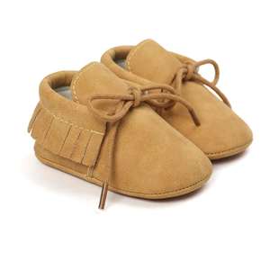 Nuevos zapatos de suela dura de cuero PU suave para bebés, mocasines con flecos para bebés de 0 a 24 meses - Product Image 4