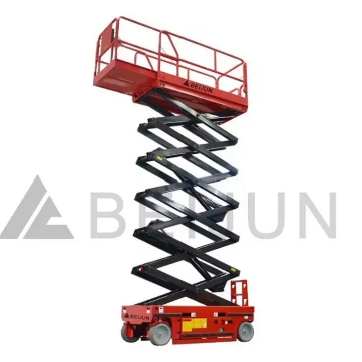 Best Price 5m 6m 7m 8m Electric Self Propelled Mobile Crawler Scissor Lift