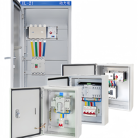 Boîtier de distribution automatique à double alimentation personnalisé ATS, armoire de commande électrique ATS, panneau ATS, équipement de distribution d'énergie