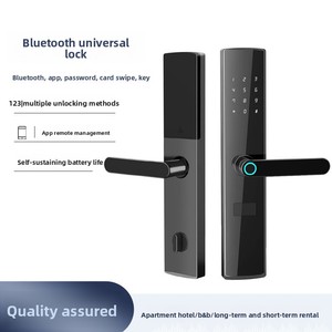 Serrure Intelligente à Empreinte Digitale et Carte IC pour Porte en Bois d'Hôtel, <span class=keywords><strong>Appartement</strong></span>, Maison Familiale ou Location - Product Image 2