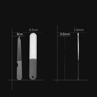 Kit d'entretien des ongles en gros d'usine 18 pièces couteau de pédicure ciseaux Kit de soin des ongles coupe-ongles ensemble d'outils de beauté des ongles