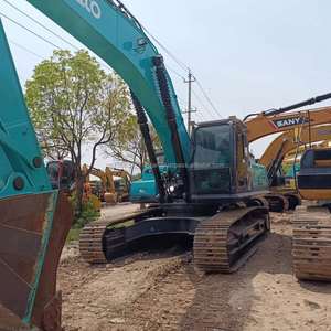 Excavadora Kobelco SK350, Gran Excavadora Kobelco 350 con Buen Motor, Máquina de Construcción Hidráulica Importada de Japón - Product Image 4