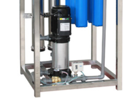 Peralatan perawatan air pabrik kecil 250L/H Filter RO untuk mesin Osmosis terbalik air Mineral sumur