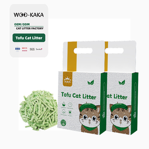 Natural Premium Tofu <span class=keywords><strong>Cat</strong></span> <span class=keywords><strong>Litter</strong></span> Areia Livre de Poeira Rápida Agarração Flushable Biodegradável Bulk 6L <span class=keywords><strong>Cat</strong></span> <span class=keywords><strong>Litter</strong></span> com Saudável