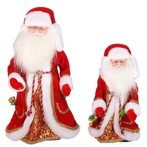 Russian electric doll toy snow maiden Christmas ornaments Santa Claus toys sing Musical Snow Maiden Christmas Decorations