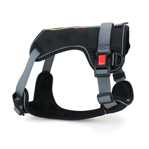 調節可能なスポーツハーネス、反射材付き、引っ張り防止、大型犬用アドベンチャードッグハーネス - Product Image 5