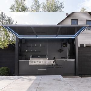 Utilisation de la <span class=keywords><strong>maison</strong></span> de capsule de cabine de Luban en forme de caméra d'usine écologique pour le camion de nourriture de crème glacée Van Mobile Coffee Truck Mobile - Product Image 5