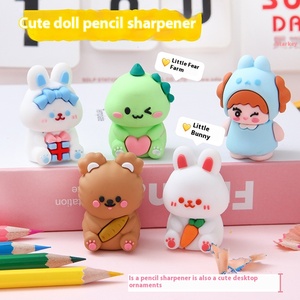 Sacapuntas Manual Mini de Dibujos Animados, Portátil y Bonito para Estudiantes de Primaria - Product Image 4