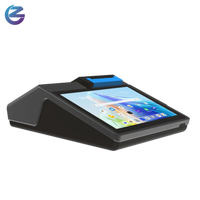 流行的账单支付双触摸屏一体机 4+32GB Android 13 系统餐厅POS设备