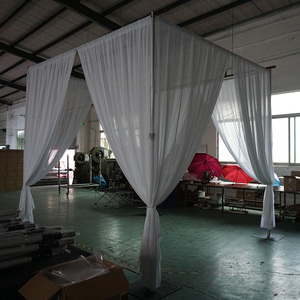 Aluminum wedding adjustable stand pipe and drape kit - Product Image 1