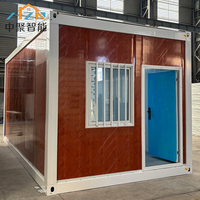 Maison de conteneur de luxe préfabriquée et démontable à installation rapide, bureau prêt à l'emploi sans vis, idéale pour la montagne