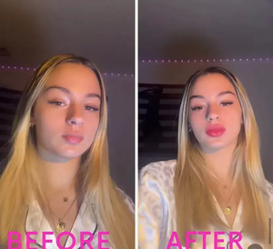 Brillo <span class=keywords><strong>de</strong></span> <span class=keywords><strong>labios</strong></span> vegano <span class=keywords><strong>de</strong></span> larga duración, tono rosa acuoso completo personalizado más popular, efectos hidratantes para agrandar los <span class=keywords><strong>labios</strong></span> - Product Image 2