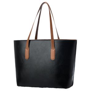 Borsa Tote ampia da donna in <span class=keywords><strong>argento</strong></span> con grande capacità a manico singolo con chiusura a Zip a portafoglio con fodera in poliestere per il commercio estero - Product Image 6