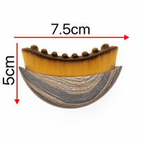 Brosse de massage faciale portable pour le visage, outil de beauté, brosse sèche pour le visage, masseur de contour facial, sculpture de la mâchoire, poils doux, brosse de massage lymphatique pour le visage