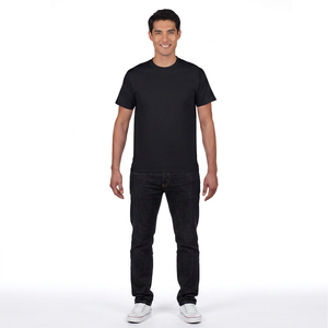 T-shirts en coton pur, légers, surdimensionnés, confortables, tendance, de qualité professionnelle, personnalisables, dernier design 2026 - Product Image 1