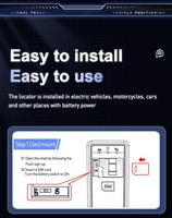 Traceur GPS 4G avec modes de positionnement multiples, dispositif de coupure d'alimentation et de carburant, suivi en temps réel pour véhicules, voitures, motos