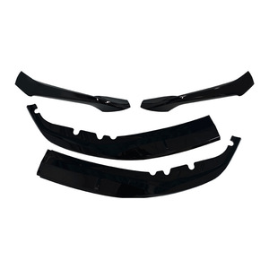 Diffuseur avant BMW Série 5 G30 noir brillant ABS 4 sections pour 2017-2020 - Product Image 3