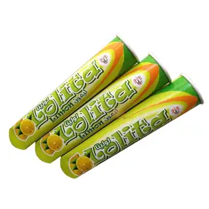 SP240 ücretsiz örnek özel sevimli 120ml tek kullanımlık şeker sıkmak fincan Push Up Calippo dondurma kağıt tüp