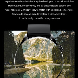 Montre connectée pour hommes, avec charge sans fil, écran AMOLED, appel Bluetooth, étanche, pour Xiaomi Android - Product Image 3