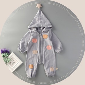 Vêtements pour enfants en gros au Royaume-Uni, mode unisexe, sweats à capuche bio, combinaison en tricot zippée pour bébé - Product Image 1