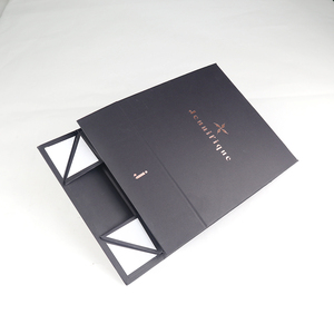 Factory direct foldable luxury jewelry packaging box