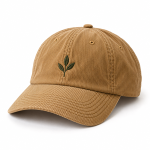 Casquette Snapback en Coton Lavé Imperméable avec Logo Brodé Personnalisé en Corduroy à 6 Panneaux pour l'Extérieur – Vente en Gros - Product Image 4
