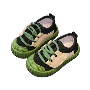 Chaussures de marche pour bébé à semelle souple antidérapante 0-3 ans Chaussures en toile pour tout-petits Chaussures pour bébé garçon 2 à 3 ans - Product Image 1