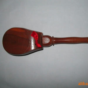 <span class=keywords><strong>Castagnettes</strong></span> en bois Orff Instrument de percussion espagnol avec basson à long manche Jouets de musique pour enfants - Product Image 2
