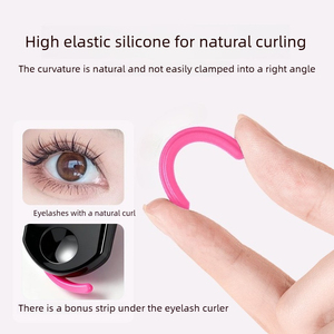 Rizador de pestañas para mujer, herramienta para rizar pestañas, mini rizador de pestañas de ángulo amplio, especial para belleza de pestañas, efecto explosión - Product Image 2