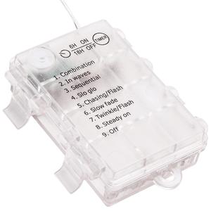 Striscia luminosa piatta alimentata a batterie AA, ideale per decorazioni, illuminazione ambientale ed eventi. - Product Image 3