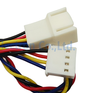工厂定制 4 针公对母尼龙连接器线束 多色铜延长线 用于家电控制 - Product Image 4