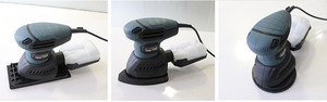 <span class=keywords><strong>Ponceuse</strong></span> orbitale excentrique électrique KONSUN 220W 3-en-1, plateau 125mm, 12000 tr/min, avec feuilles de ponçage <span class=keywords><strong>pour</strong></span> <span class=keywords><strong>bois</strong></span>/métal, sac de dépoussiérage inclus |   OEM - Product Image 4