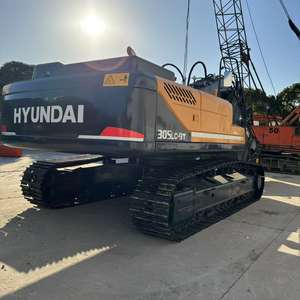 Excavatrice Hyundai 305LC-9T d'occasion de haute qualité, 30 tonnes, moteur Cummins, excellent état, moteur, boîte de vitesses, roulement, pompe disponibles en stock - Product Image 6