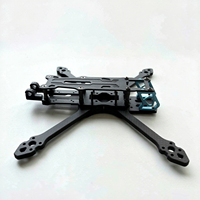 Durable 225mm Wheelbase 5 Inch Carbon Fiber FPV Quadcopter Frame with CNC Aluminum Parts for Professional Racing Pilots