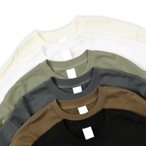 Sweat-shirt unisexe à col rond, coupe ample, en molleton bouclette 100% coton 350 g/m², chaud, personnalisable avec logo, vente en gros, très demandé - Product Image 3