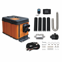8KW 12V Araç İçi Dizel Park Isıtıcısı Hepsi Bir Arada, Dahili Yakıt Deposu, LCD Ekran ve Uzaktan Kumanda ile Kamyon, Karavan ve Kamp Aracı için