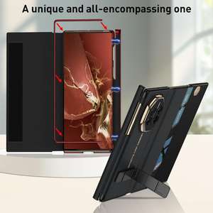 <span class=keywords><strong>Pour</strong></span> Huawei Mate XT Ultimate GKK Étui <span class=keywords><strong>de</strong></span> téléphone pliable magnétique avec 360 °   <span class=keywords><strong>Coque</strong></span> <span class=keywords><strong>de</strong></span> <span class=keywords><strong>protection</strong></span> intégrale avec béquille rotative - Product Image 3