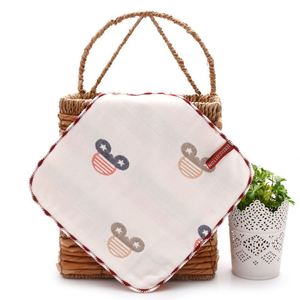 Cotton Baby Muslin Small Square <b>Towel</b> Cloths New <b>Large</b> Breathable Burping Cloths 6 Layers Newborn Bib for Boys Girls - Product Image 3