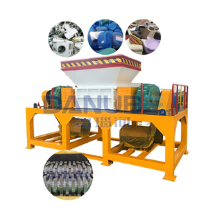 Dual Shaft Shredder Pvc Insulation Shredding Machine Waste <b>Plastic</b> Shredder Recycling Machine - Product Image 1