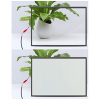 Umschaltbare, undurchsichtige Rück preise für PDLC-Folien aus klarem Smart-Glas für Aut ofens terglas