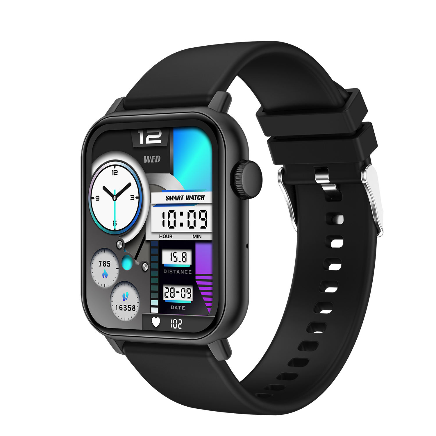 Colorful Multi-Function Smart Sport Watch with IP68 Waterproof