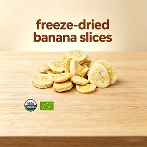 Vente en gros de bananes lyophilisées de haute qualité, sucrées et croustillantes, prêtes à manger, collations de fruits saines - Product Image 1